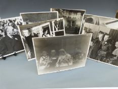 A collection of Royal interest press photographs, some probably unpublished, including Edward VII,