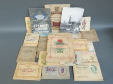 A collection of cigarette cards in albums to include film stars, motor cars, RAF badges, trains,