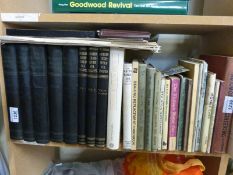 A quantity of vintage car motoring interest books including The Morris Motor car 1913-83 by Edwards,