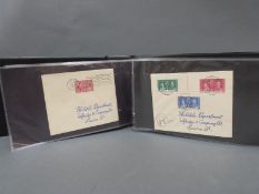 A collection of King George VI 1937 Coronation stamps on cover (58),