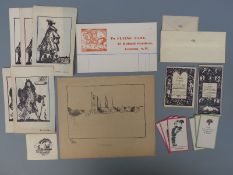 Claude Lovat Fraser & Flying Fame including Three Poems by Kenneth Hare 1916,