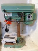 A bench top pillar drill