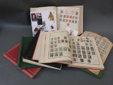Six albums and stockbooks of world stamps including early issues