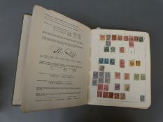 A Lighthouse album of Netherlands stamps.