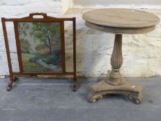 A pine occasional table,