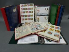A tray of stockbooks, cover albums etc,
