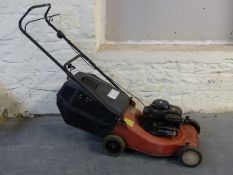 Sovereign petrol mower with Briggs and Stratton engine
