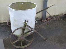 A 19thC/early 20thC water carrier / barrow