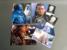 Lord of the Rings related autographs / signed photographs including Sir Ian McKellen and