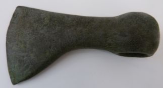 A bronze age axe head