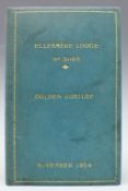 [Freemasonry] Brief History of the First Fifty Years of Ellesmere Lodge No 3068 November 1904 to