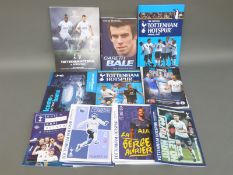 A collection of modern Tottenham Hotspur programmes and books,
