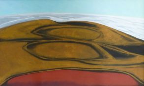 Carolyn White (1945-2013) oil on canvas 'Ancient Moor Patterns, Cornwall', inscribed verso '2008',