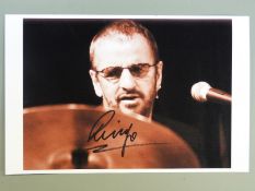 Ringo Starr signed photograph