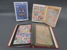 Two stockbooks of Greek stamps 1880s-1940s and specialist catalogue