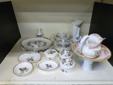 A collection of Wedgwood 'Hathaway Rose' ceramics,
