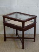 A silver or bijouterie cabinet,