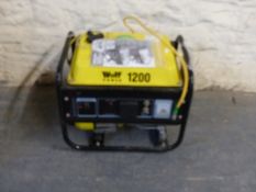 A Wolf Power 1200 petrol generator