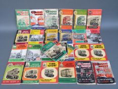A collection of Ian Allan bus, tram and other booklets including Bristol, Birmingham,