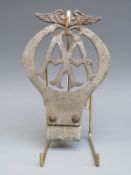 A pre-war AA badge numbered 42661H