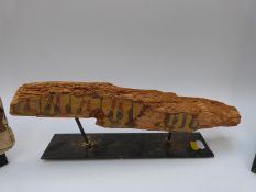 Three Egyptian artifacts