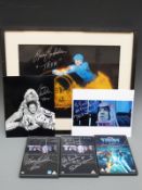 Tron related autographs / signed photographs including Bruce Boxleitner and David Warner,