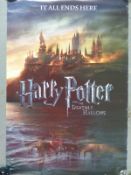 Seven Harry Potter posters including Time Warner examples