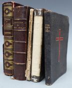 L'Imitation de Jesus Christ 1894 engraved plates full leather raised bands,