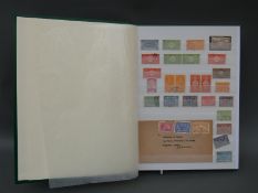 A stockbook of mint and used stamps from the Middle East including Saudi Arabia, Dubai, Jordan,