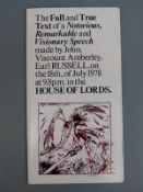 Ralph Steadman illustration to accompany The Full and True Text of a Notorious Remarkable and