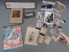 Correspondence relating to American film star James Cagney (1899-1996),