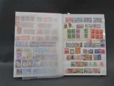 A stockbook of Commonwealth stamps,