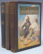 [Wyeth] Kidnapped by R.L. Stevenson (1913) Deerslayer by J.