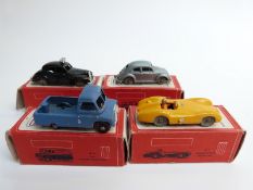 Four Esso Extra diecast model vehicles comprising Mobile Police Car No.5, Mercedes-Benz No.
