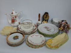 A Royal Albert Centennial Rose teapot, Carltonware,