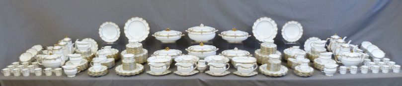 A Royal Crown Derby Lombardy pattern extensive dinner tea and coffee service with multiple extras,