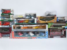 Fifteen Solido, Cararama, Vitesse and Road Signature diecast model vehicles,