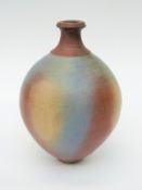Jennie Lattbury studio pottery vase,