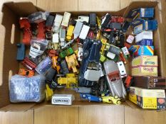 Eighty Matchbox, Corgi, Vanguards, Danbury Mint and similar diecast model vehicles,