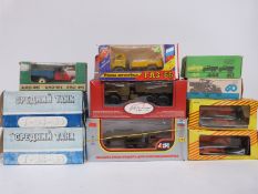 Ten Russian 1:43 scale diecast model vehicles including military tanks, Russian Armed Forces etc,