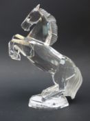Swarovski Crystal Rearing Horse