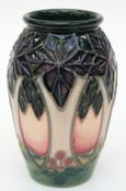 Moorcroft vase in Cluny pattern,
