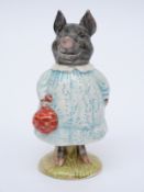 Beswick Beatrix figure Potter Pig Wig with gold oval BP2 backstamp,