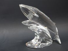 Swarovski Crystal Care for Me 1992 annual edition of whales,