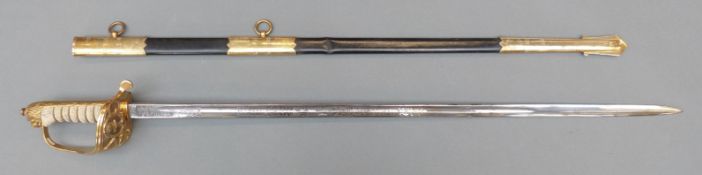 British 1827 pattern Naval Officer's sword by Wilkinson,