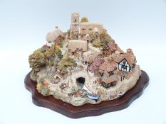 Lilliput Lane large limited edition harbour village 'St Peter's Cove'
