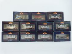 Eleven Bachmann 00 gauge wagons,