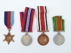 WWII medal group comprising 1939 / 1945 Star,