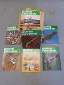 Over 120 volumes of Guns Review magazine,