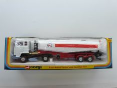 Corgi Toys diecast model Esso Petrol Tanker with Ford Tilt Cab 1157,